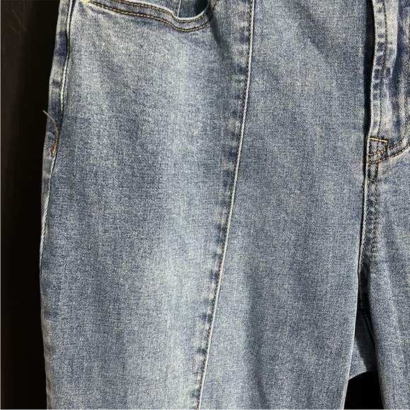 Ashley Stewart Light Wash Flare Jeans Size: 10 - Picture 8 of 8